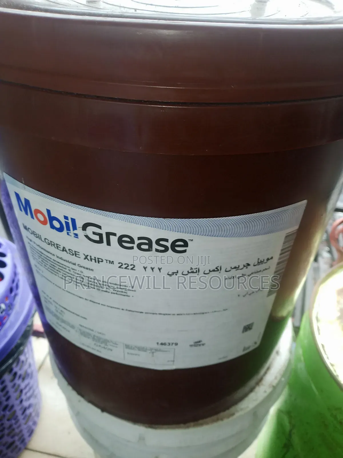 Mobile Grease Bucket Available.