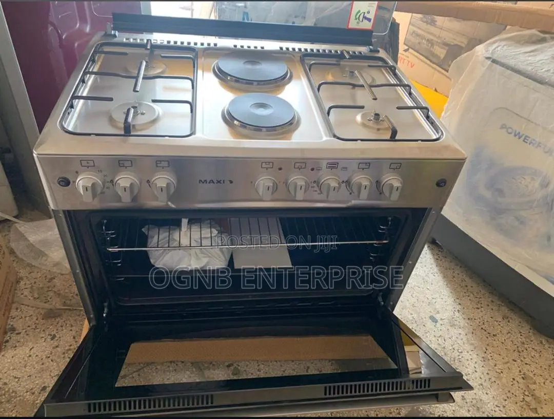 Maxi 4 Gas Burner + 2 Electric Standing Cooker