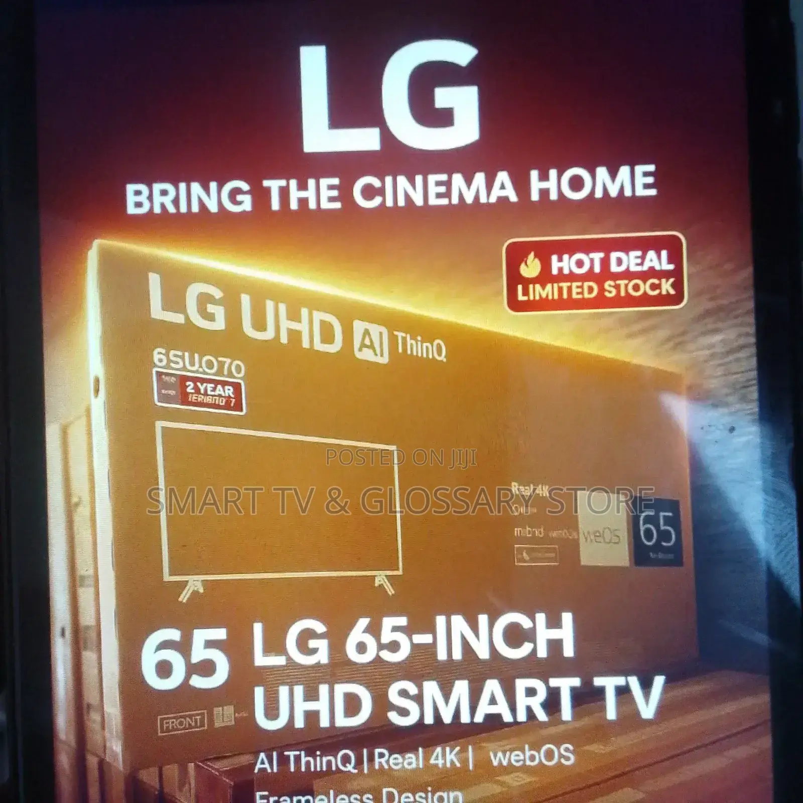 Lg 65 Inches Smart Tv Apple Airplay Real 