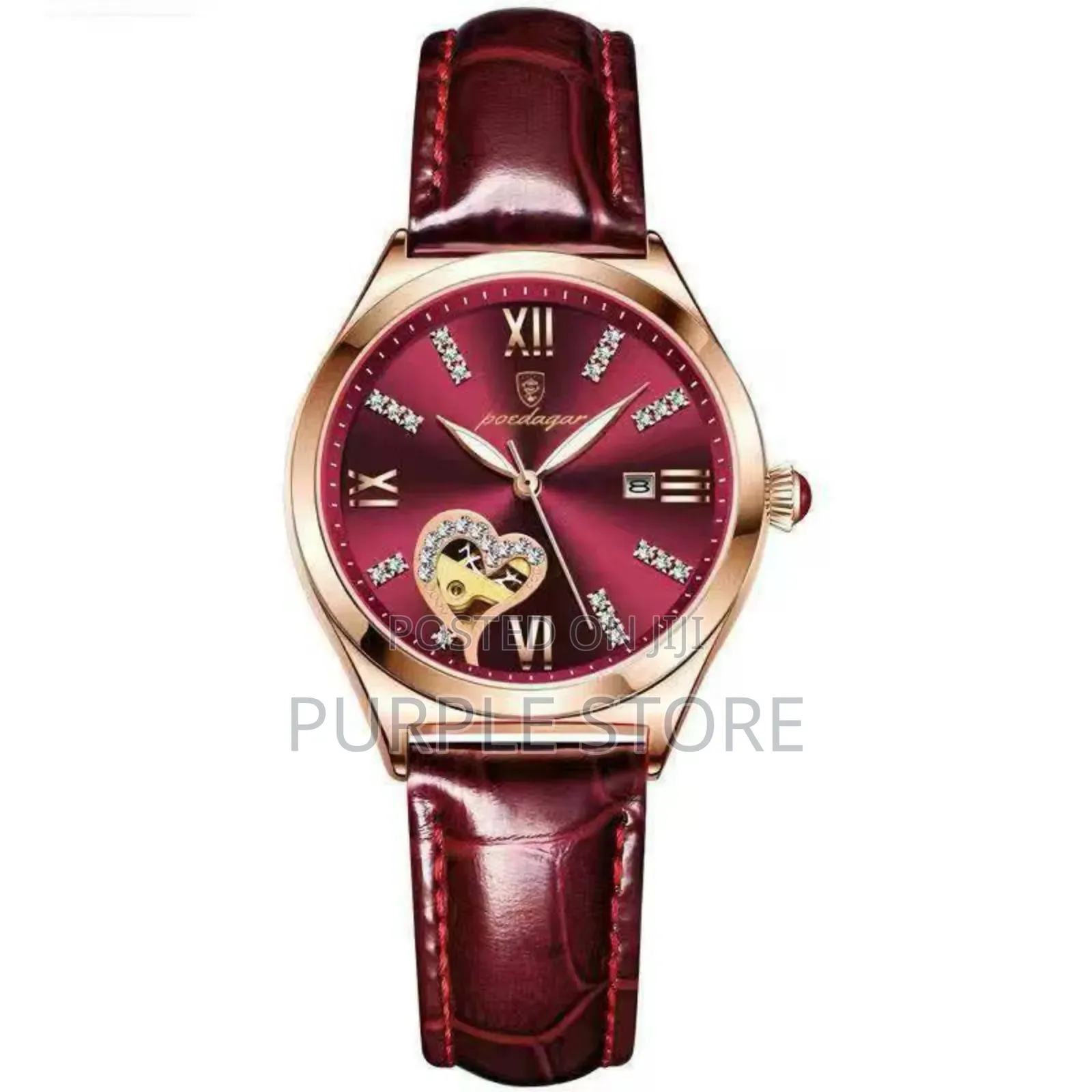 Poedagar Women's Leather Wristwatches