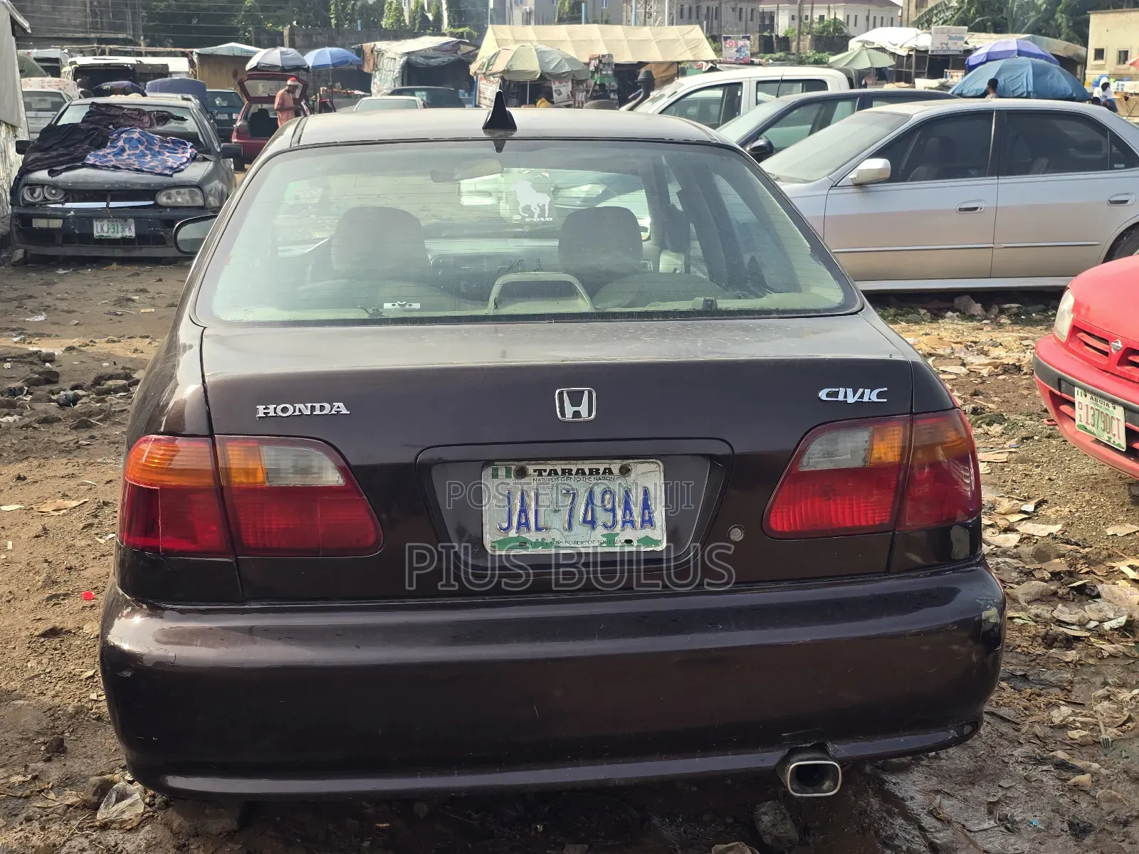 Honda Civic 2002 Gray