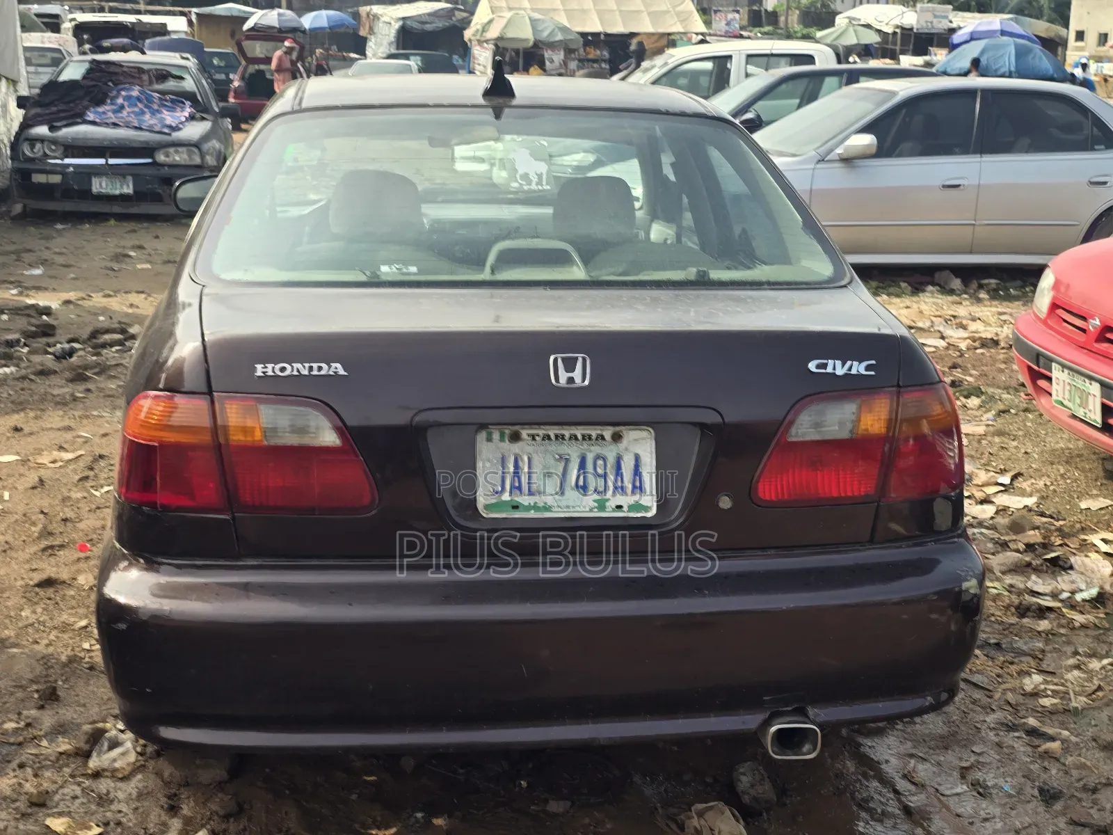 Honda Civic 2002 Gray