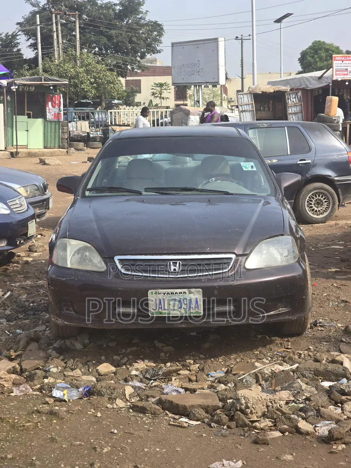 Honda Civic 2002 Gray