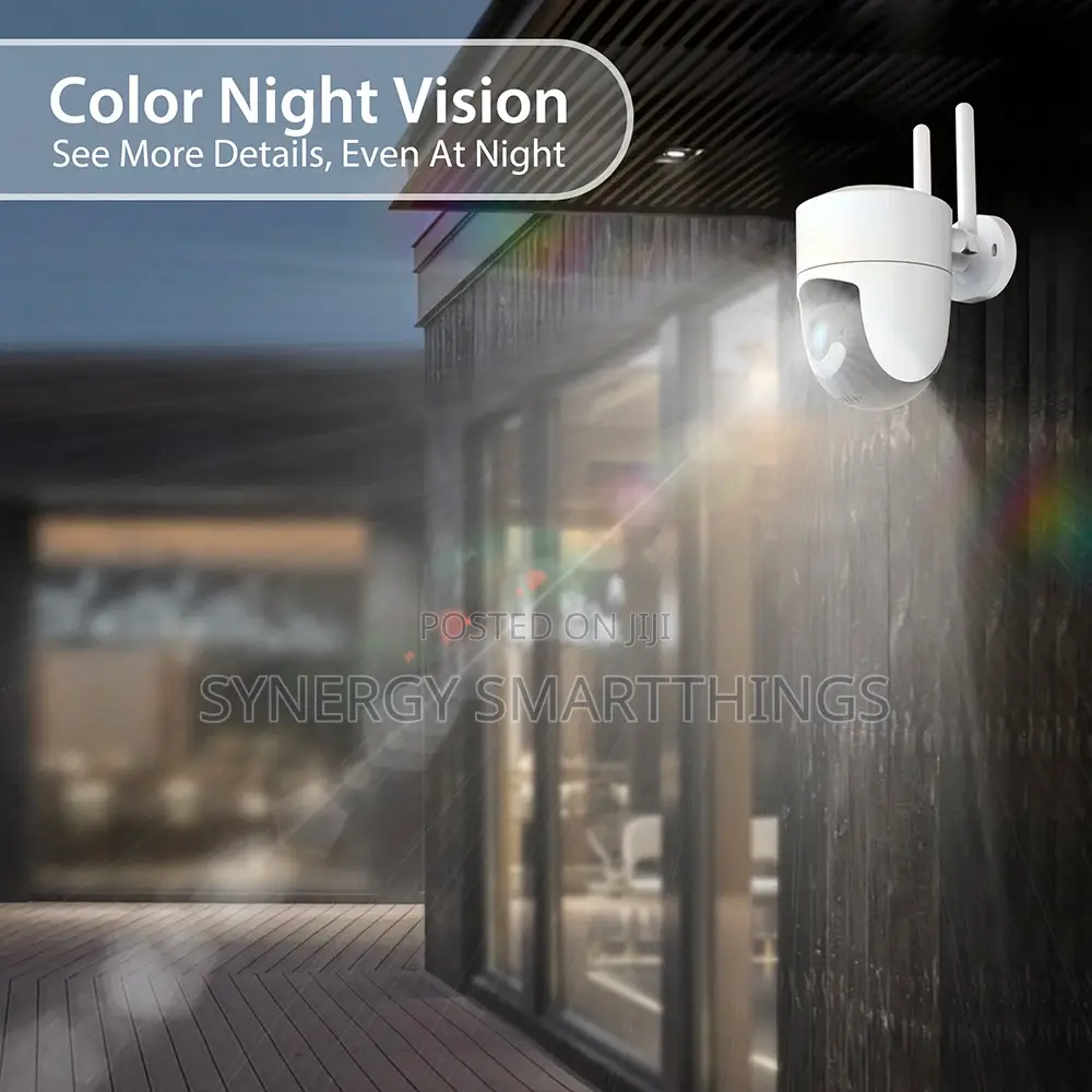 Tuya Wi-fi Smart 3mp Ptz Nvr Camera Kit