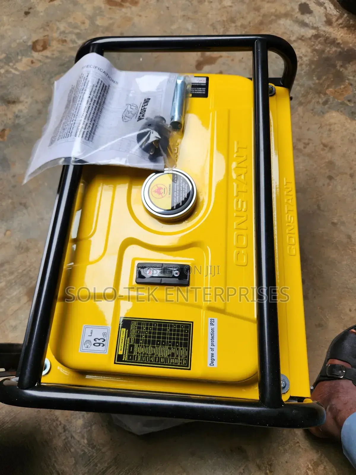 Elepaq Constant Sv6800 4.5kva Manual