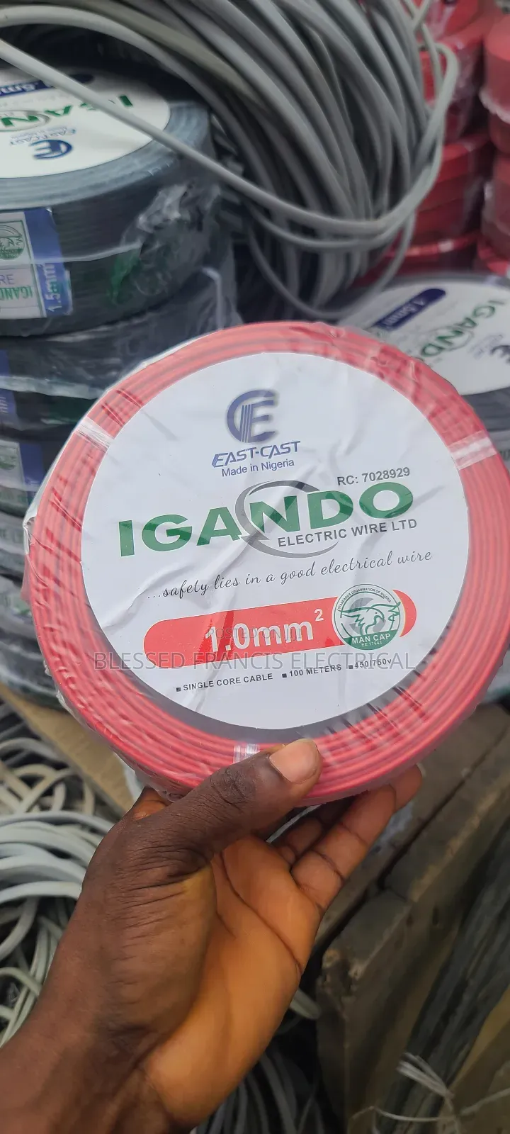 1.Mm Single Core Nigeria PVC