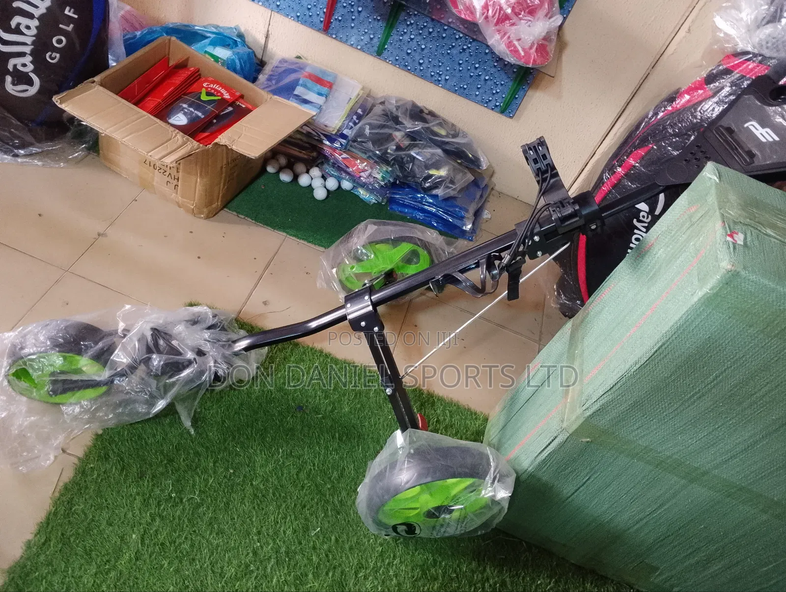 3 Wheel Golf Trolley