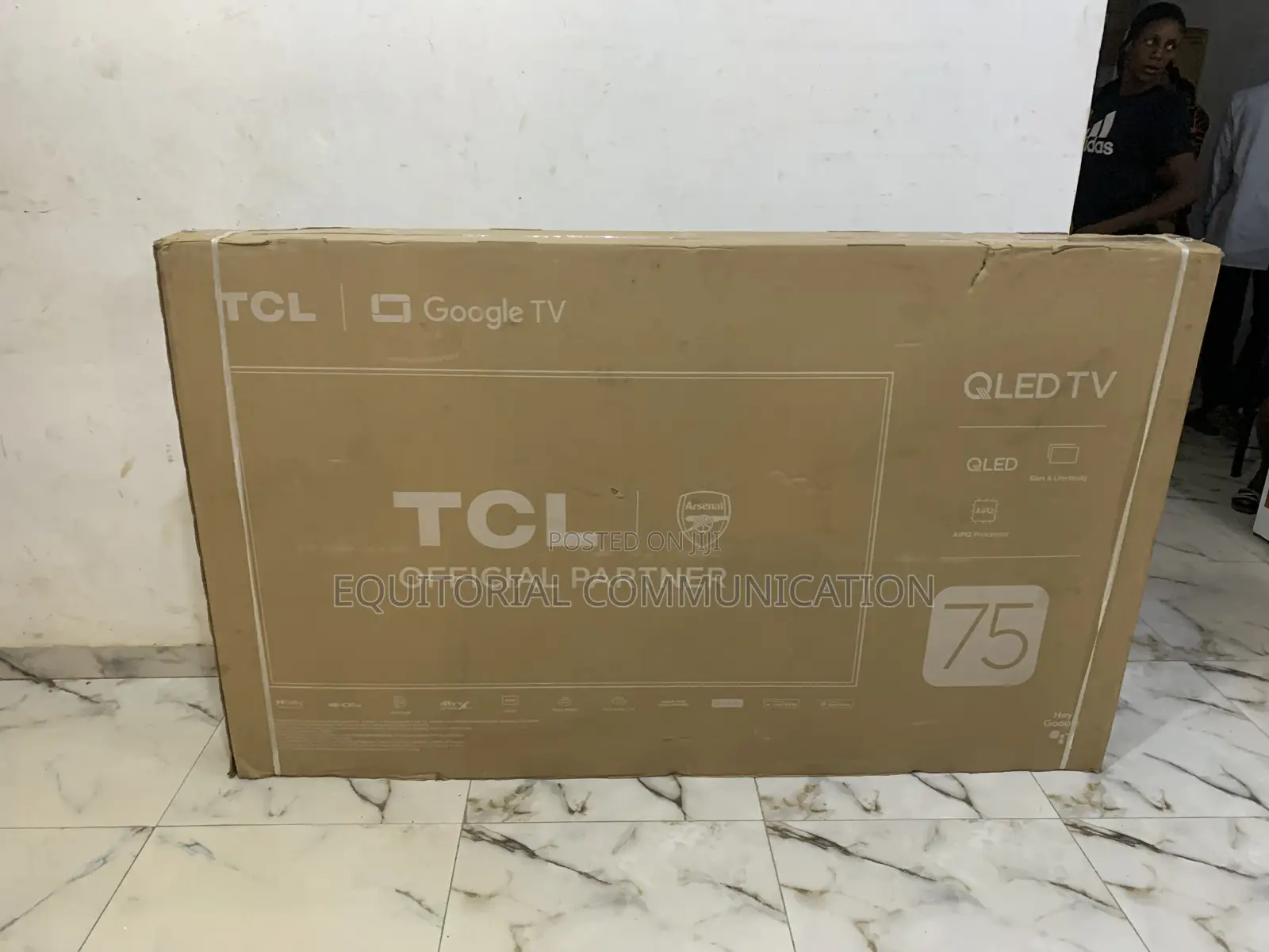 TCL 75" Qled Pro: Eco-Mode for Sustainable Viewing!