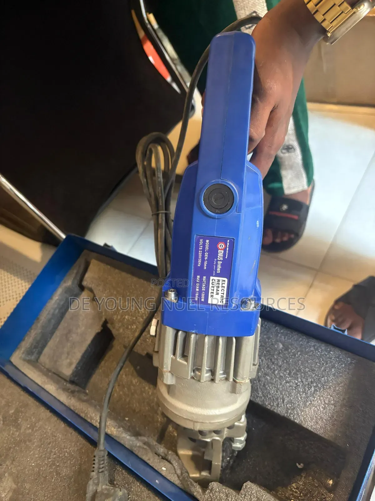 Original Hand Electric Rod Cutter Machine 16mm
