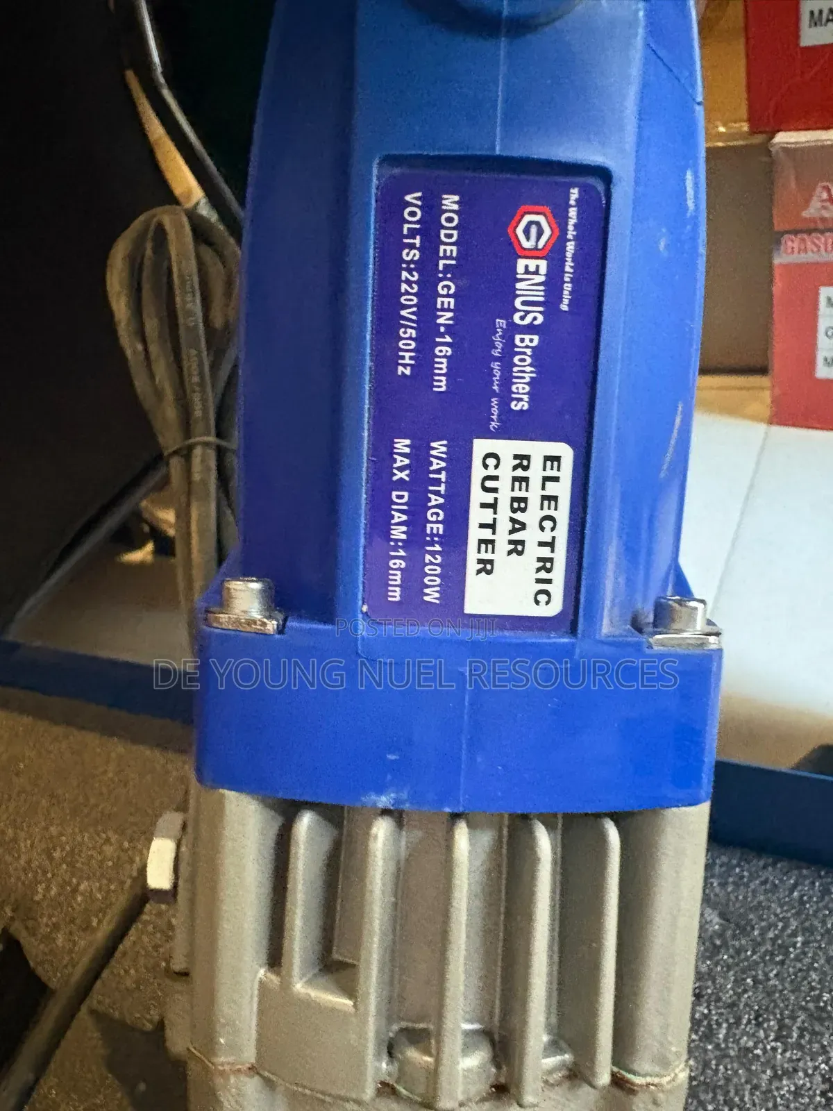 Original Hand Electric Rod Cutter Machine 16mm