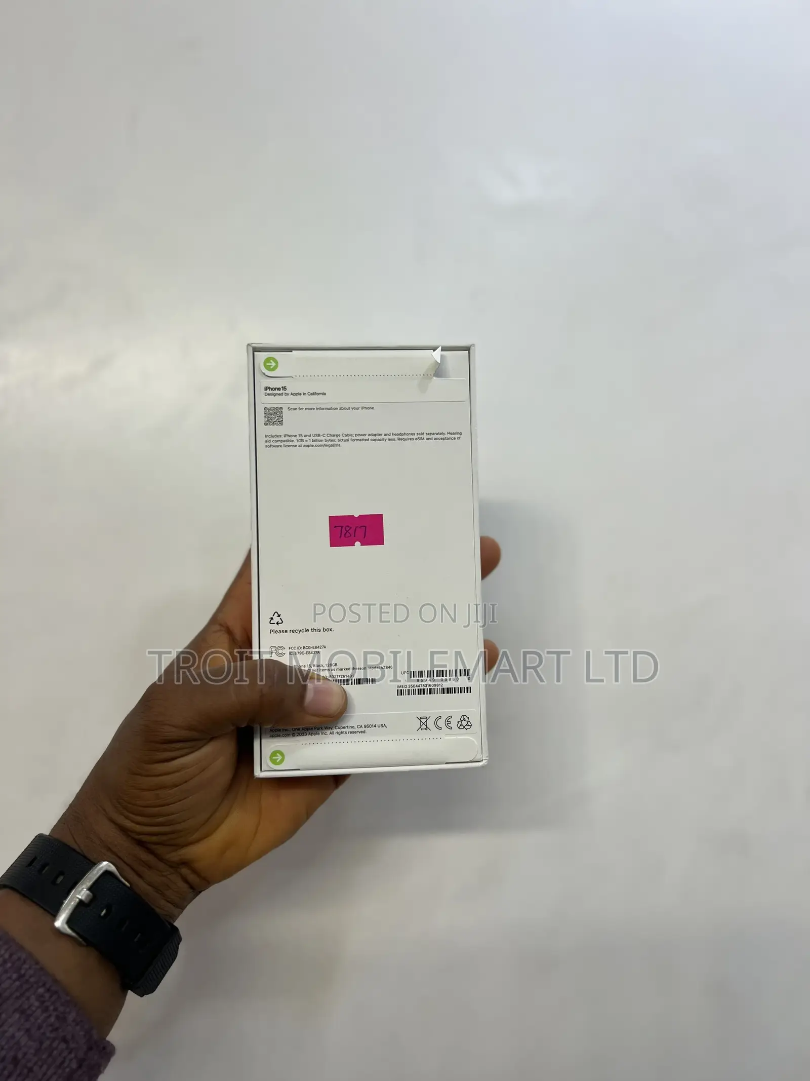New Apple iPhone 15 256 GB Black