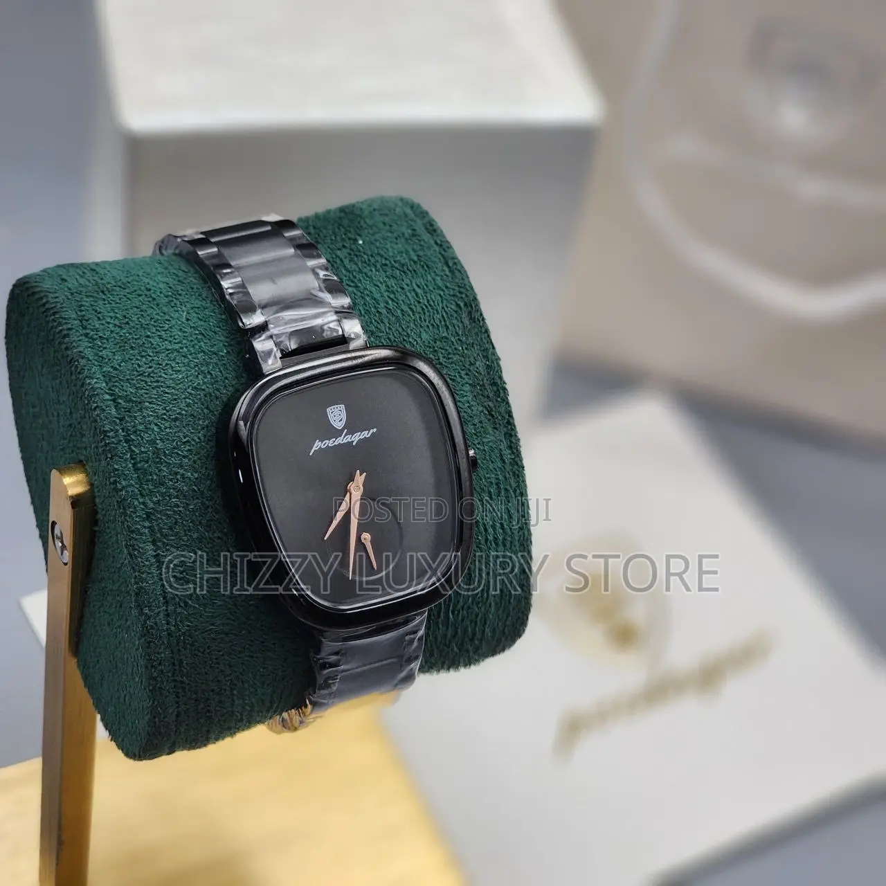 Poedagar Quality Men Chain Strap Wristwatch