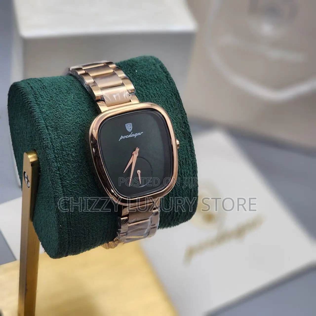 Poedagar Quality Men Chain Strap Wristwatch