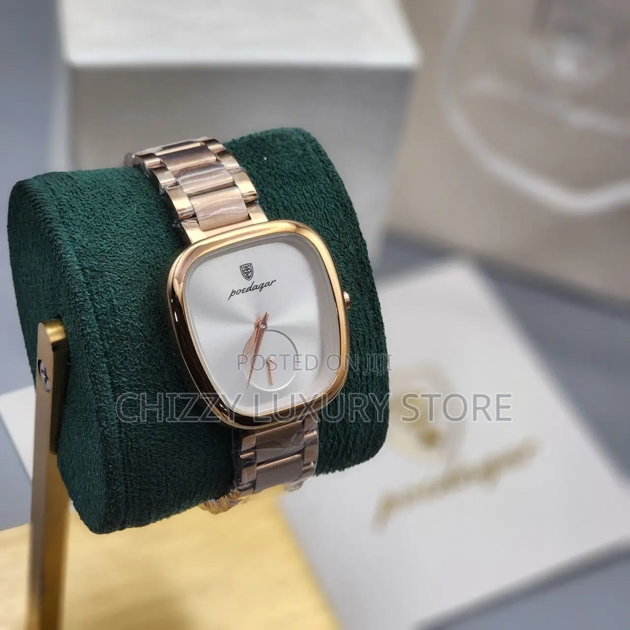 Poedagar Quality Men Chain Strap Wristwatch