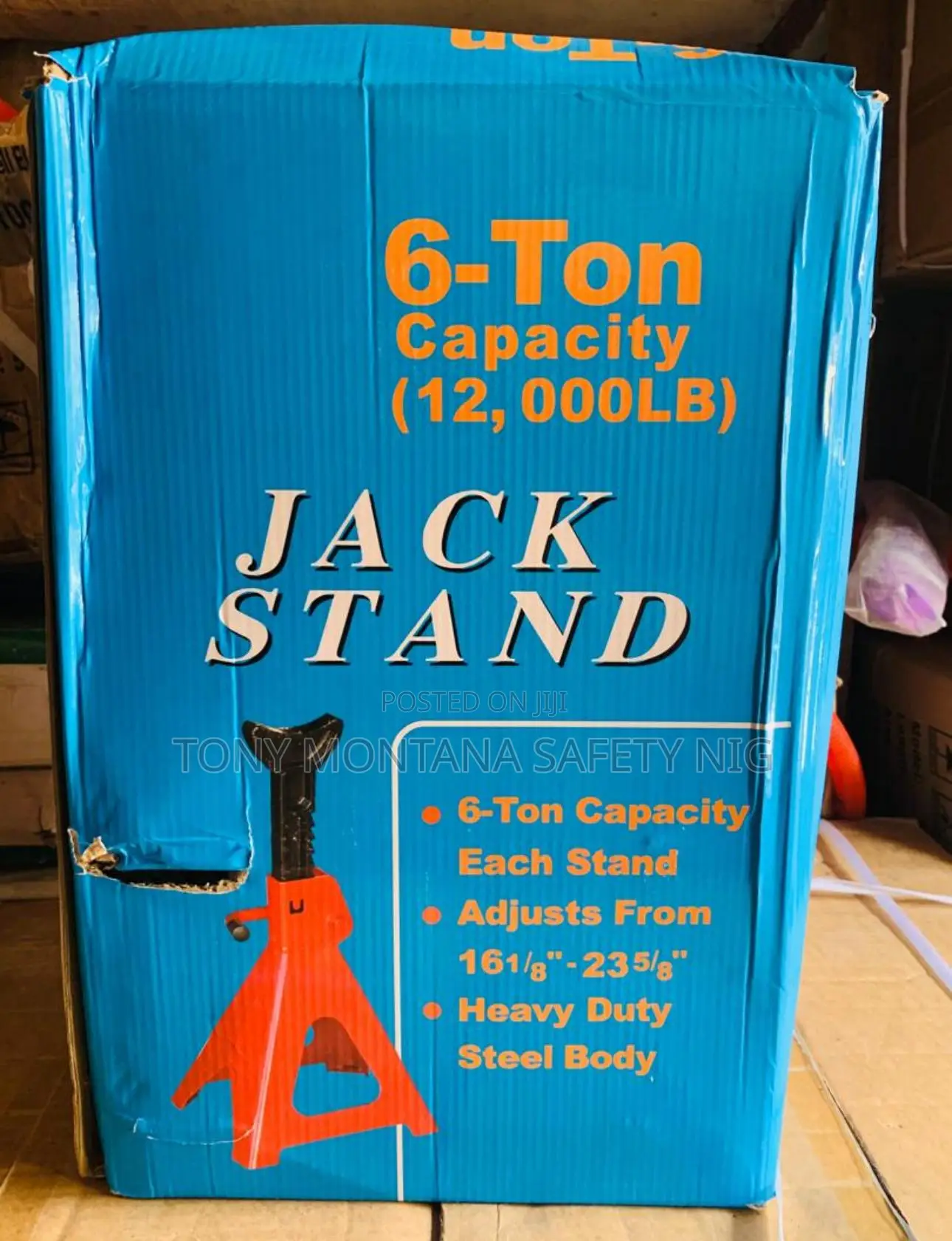 6ton Capacity Jack Stand