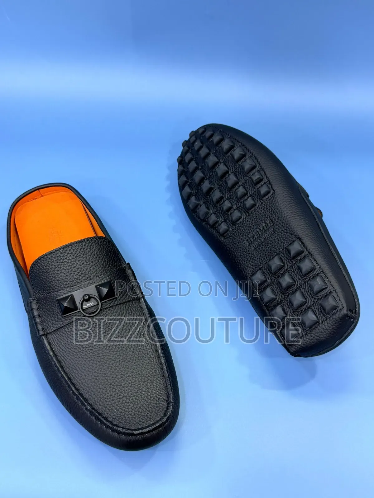 Original Hermes Iving Half Shoes Available In Store