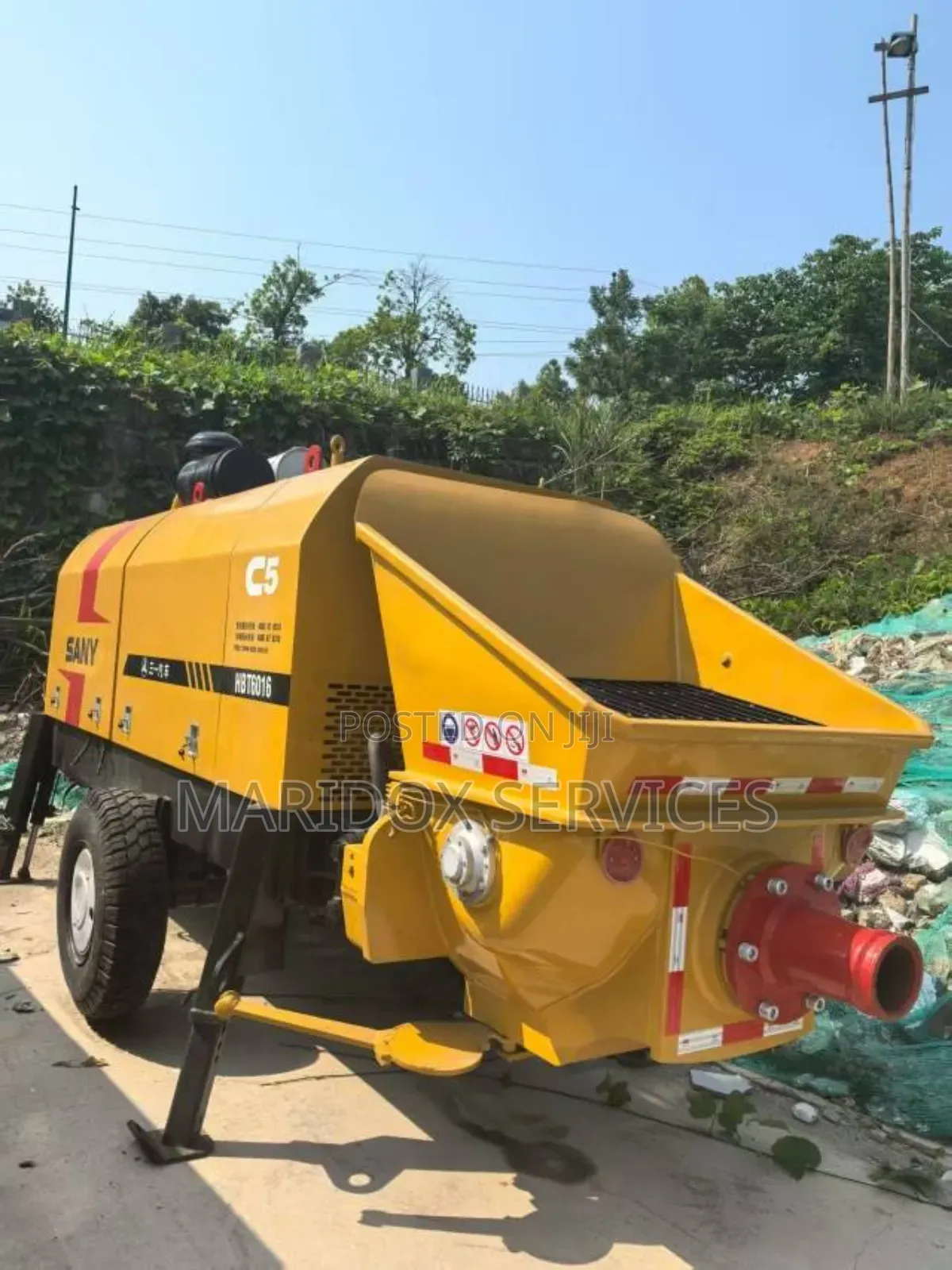 40 Cubic Diesel Concrete Pump