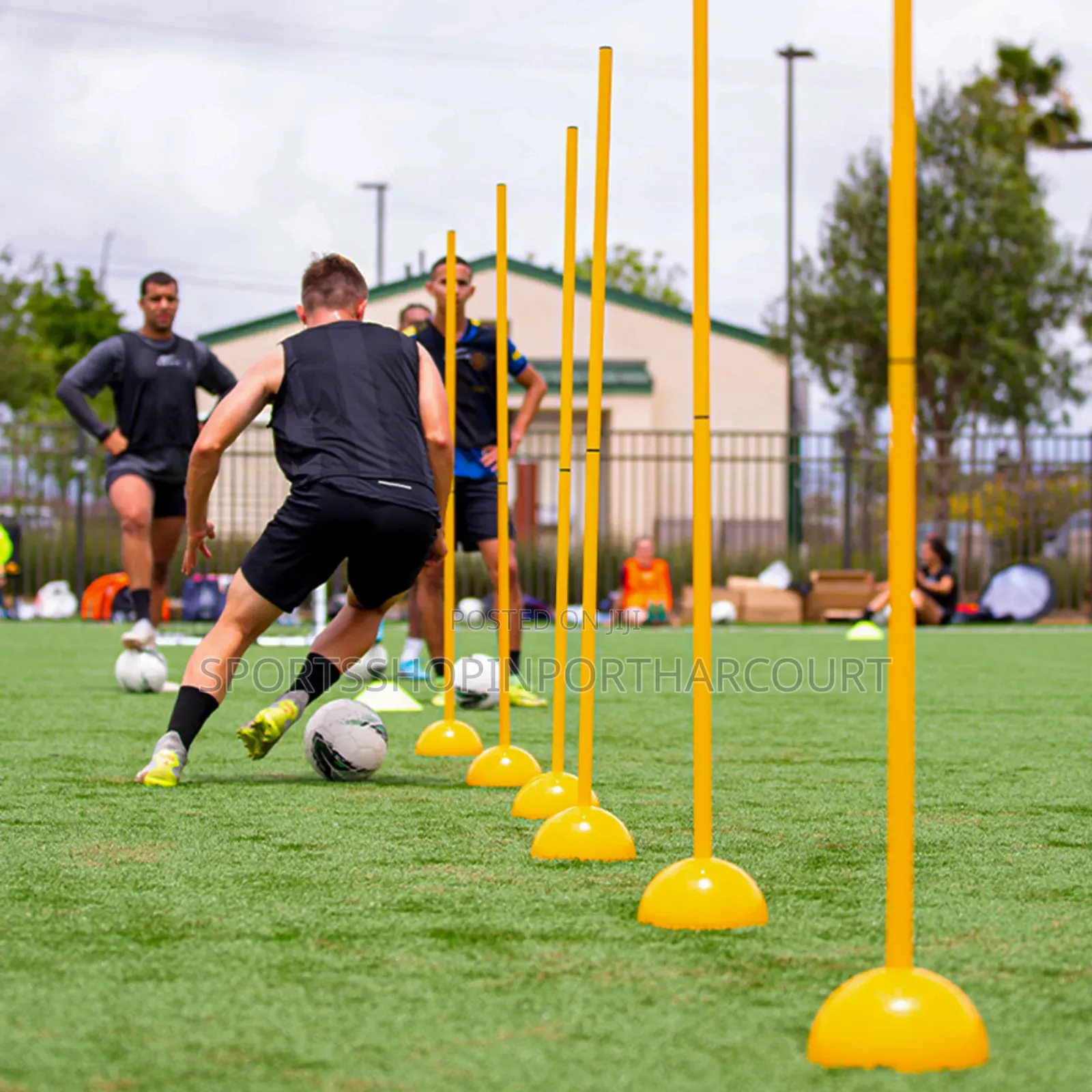 Football Agility Training Poles