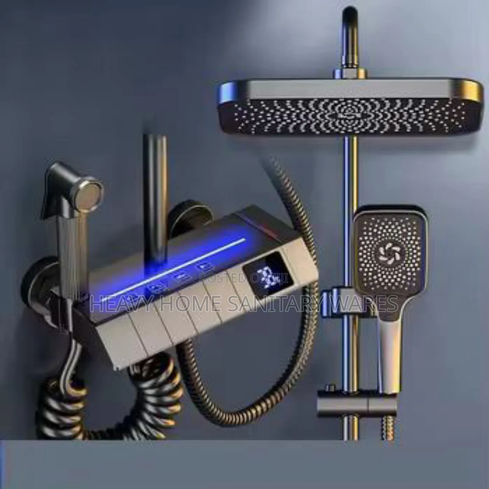 Thermostatic Lighting Shower