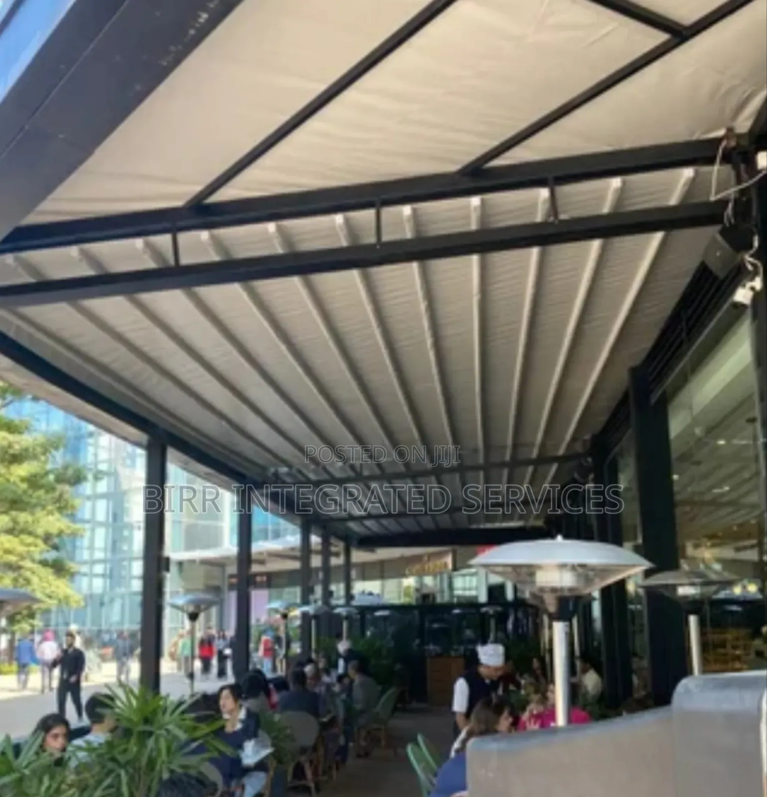 Retractable Automatic Shed Cover , And Shed Fabrication