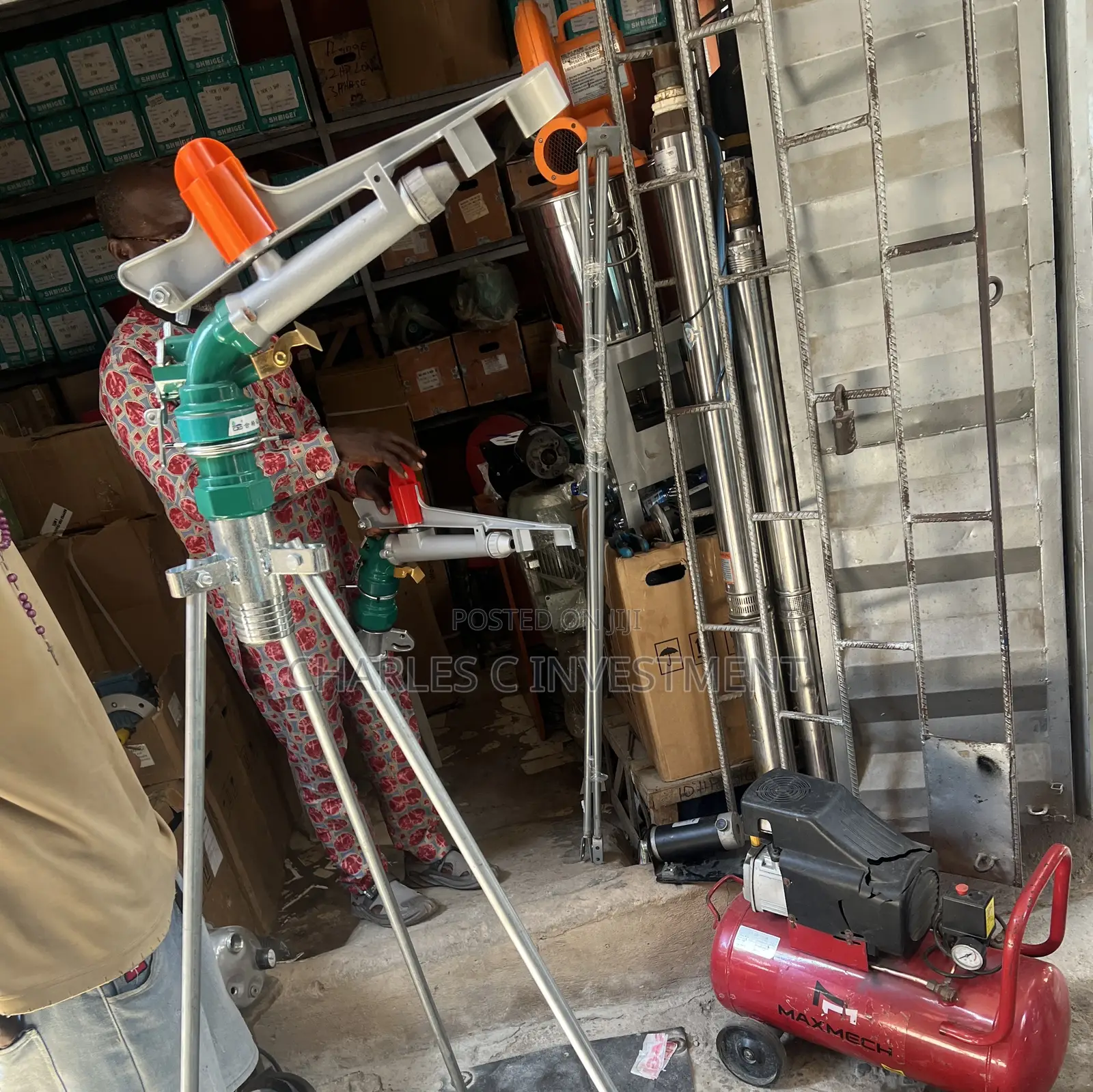 Py40 Rain Gun – Powerful Agricultural Irrigation Sprinkler