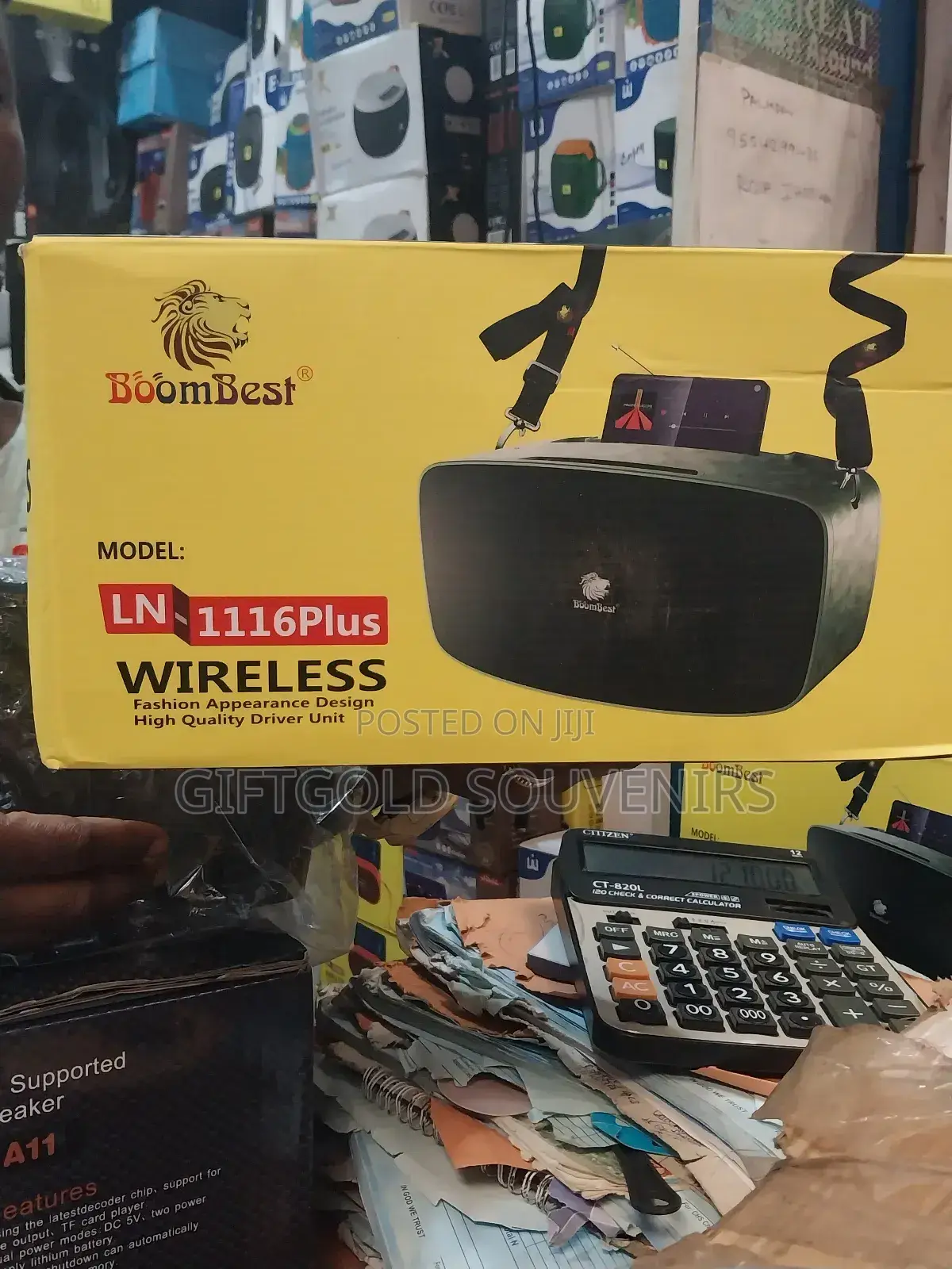Boombest Speaker With Double Bass--Ln 1116 Plus