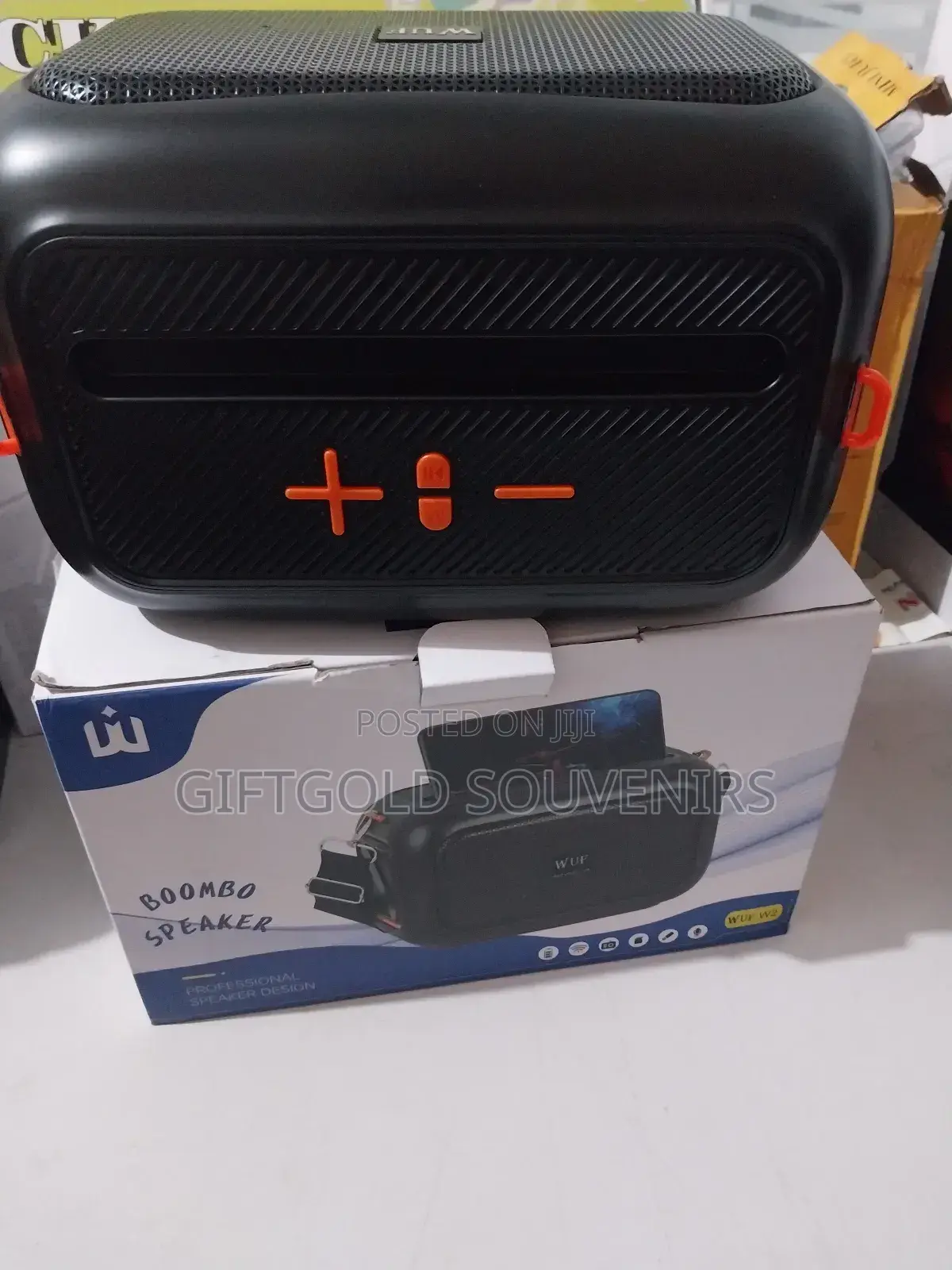 Boombo Speaker With Double Bass--W2