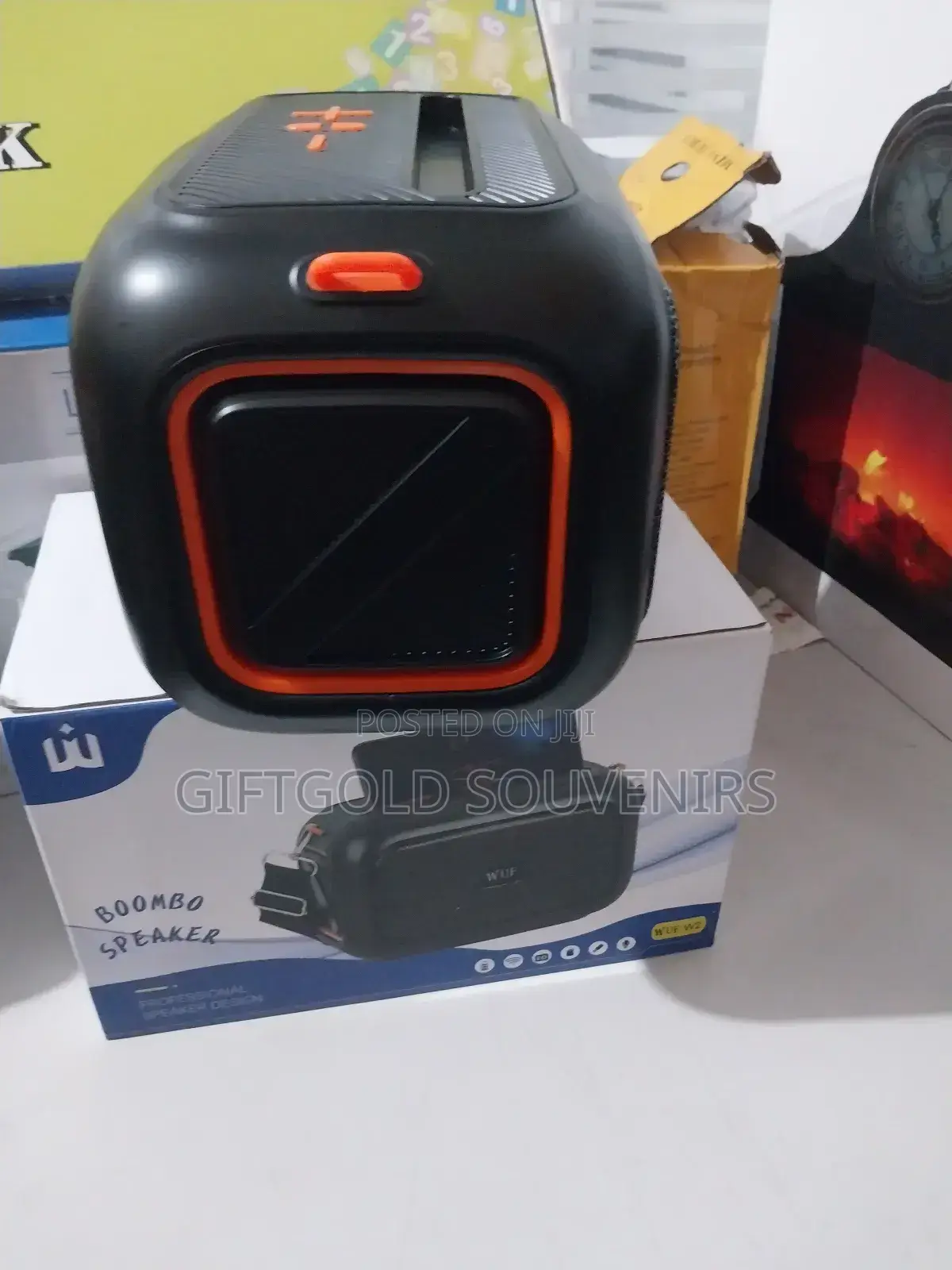 Boombo Speaker With Double Bass--W2
