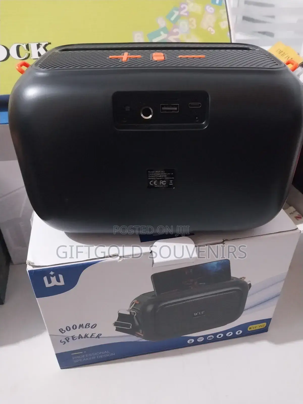 Boombo Speaker With Double Bass--W2