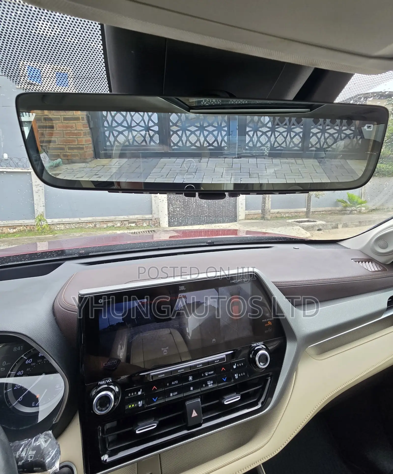 Toyota Highlander Platinum AWD 2020 Burgundy