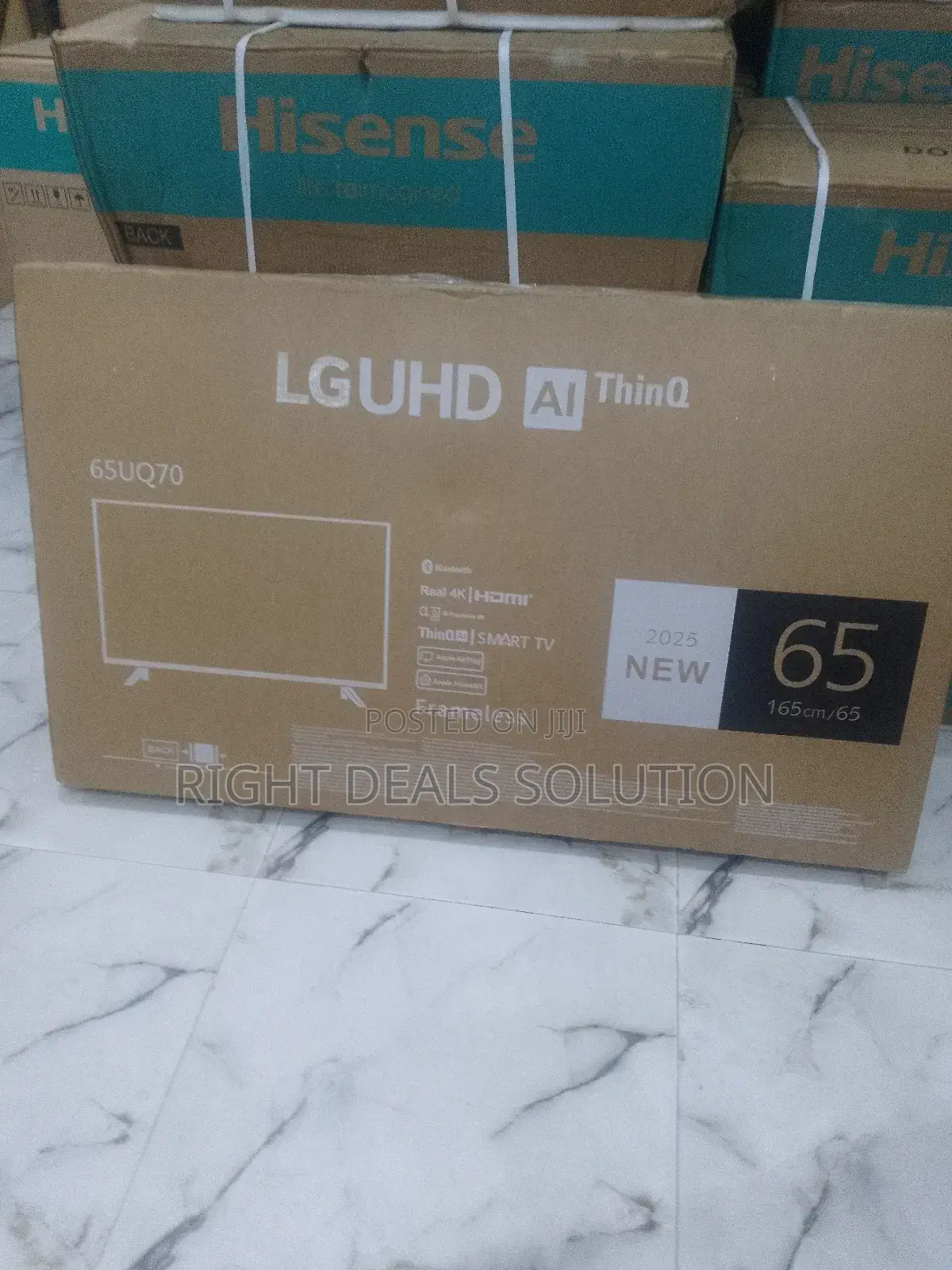 Epic Lg 65" Uhd Smart Tv for Sports Fans