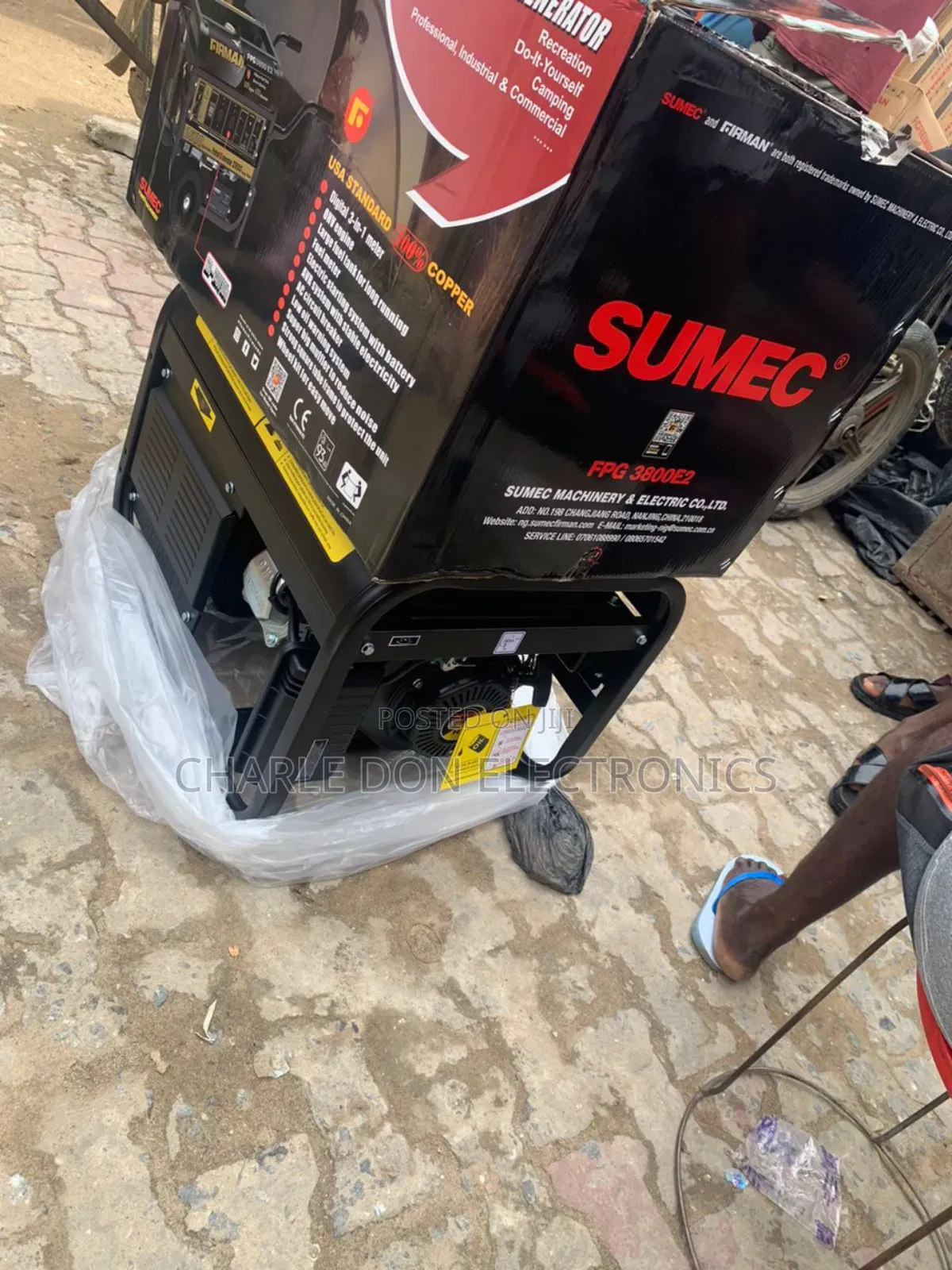 Original 3kva Fireman Petrol Generator