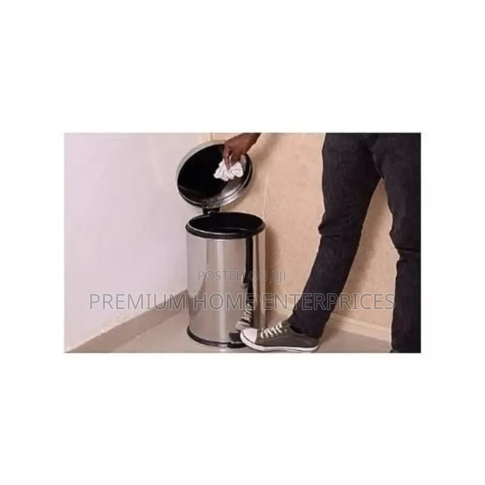 5 Litres Stainless Steel Pedal Bin