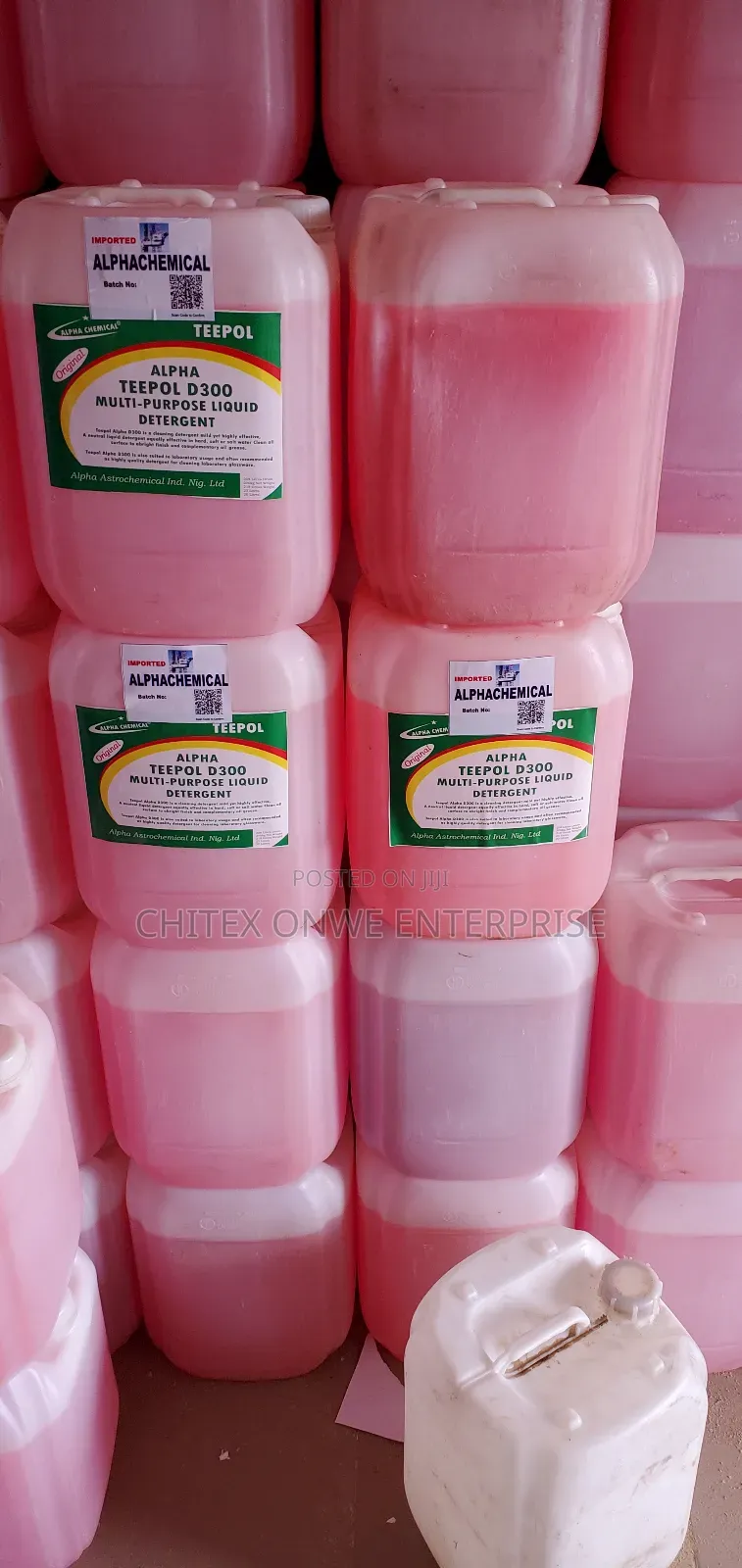 Alpha Teepol D300 Multi-purpose Liquid Detergent