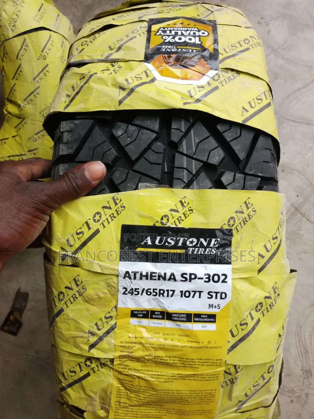 245/65r17 Austone Tyre