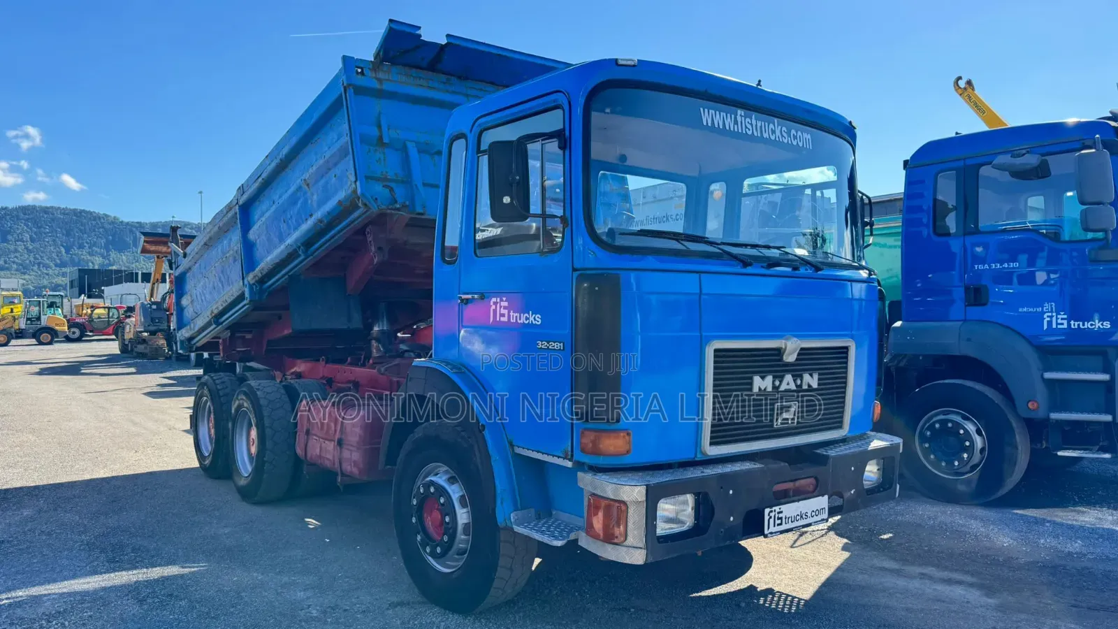 Man Diesel Tipper Truck