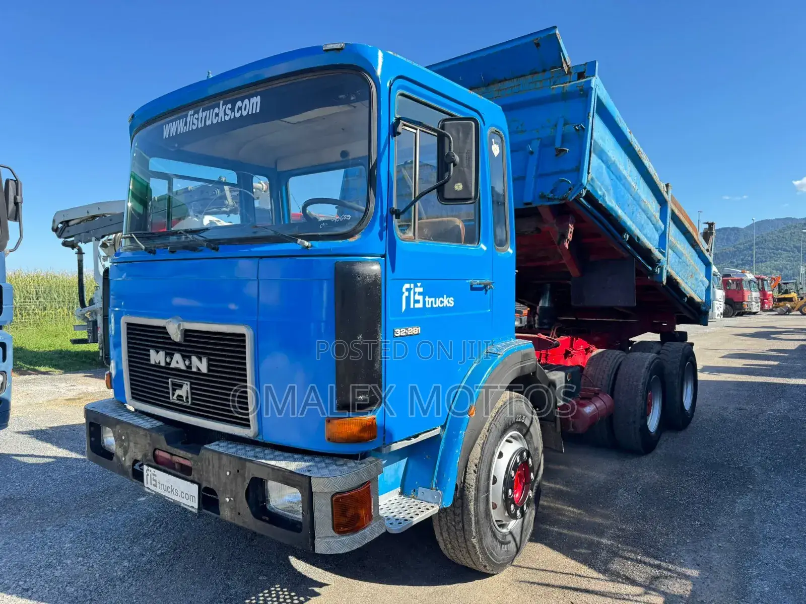 Man Diesel Tipper Truck