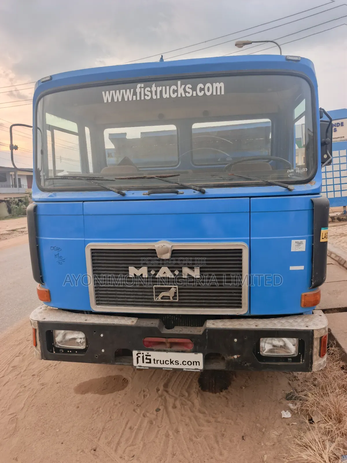 Man Diesel Tipper Truck