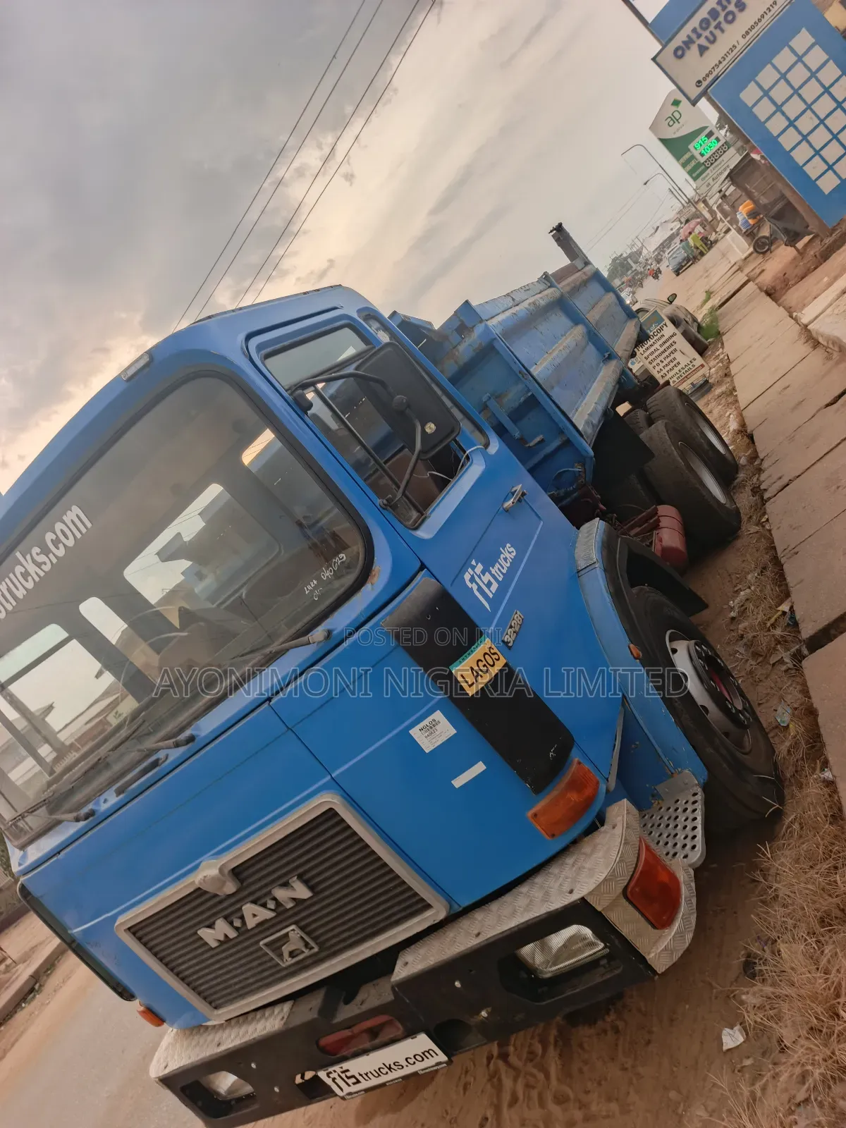 Man Diesel Tipper Truck