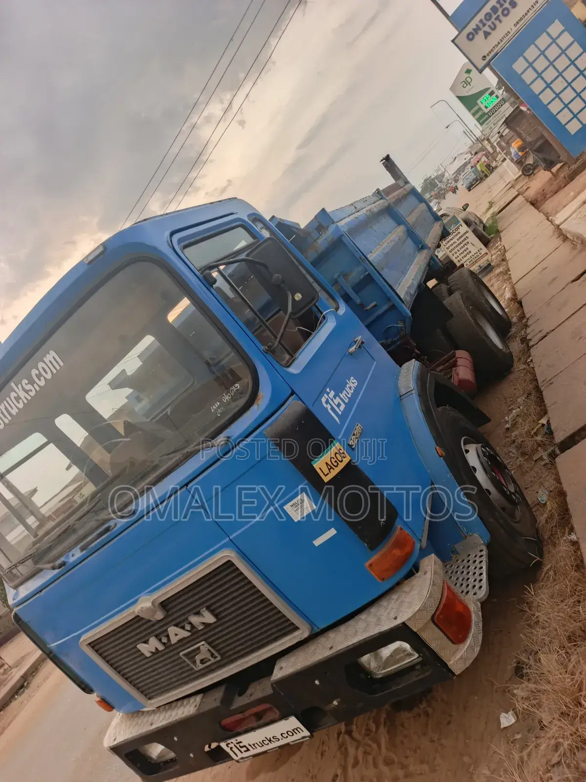 Man Diesel Tipper Truck