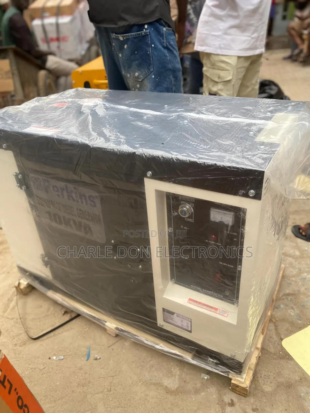 Original Perkins 10kva Soundproof Generator