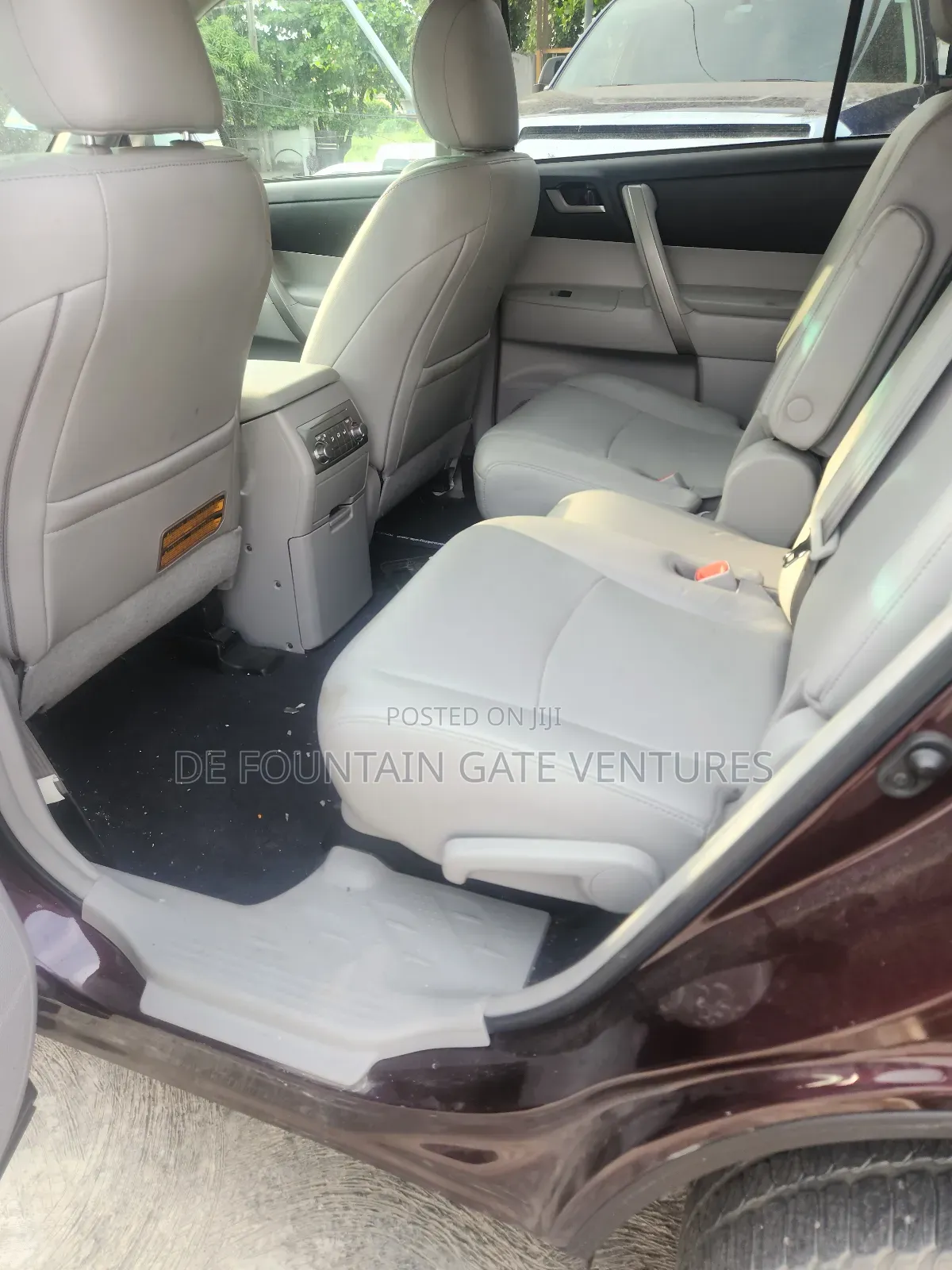 Toyota Highlander Limited 2012 Burgundy