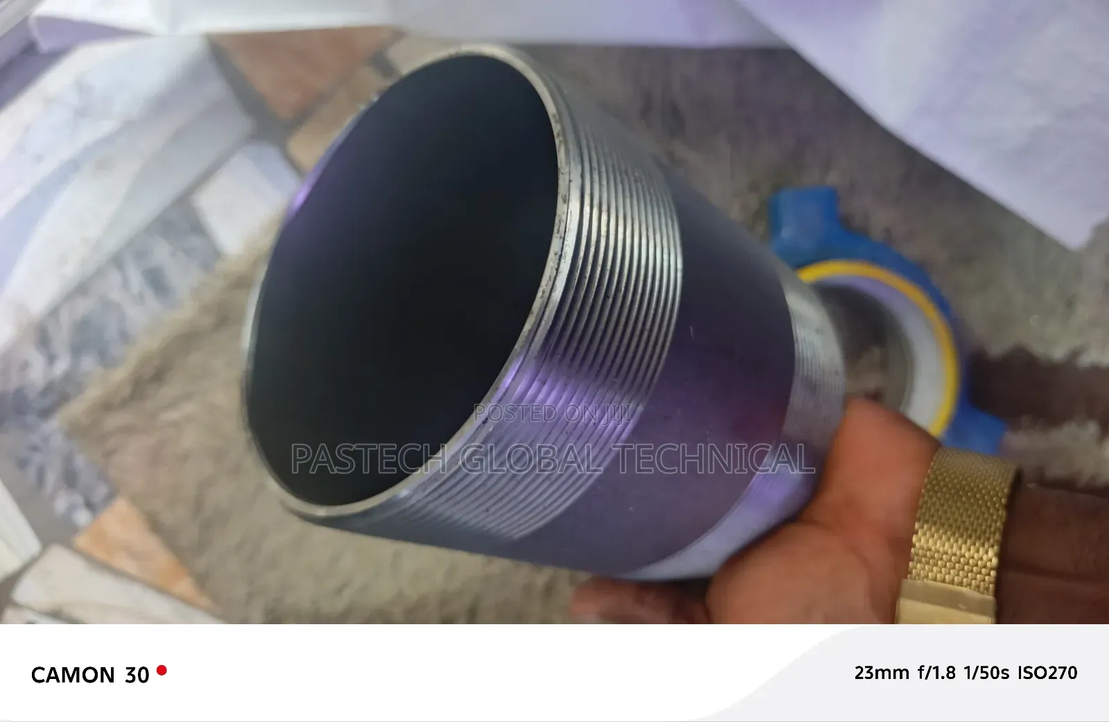 5" NPT 150mm Long Sch40 Barrel Nipple