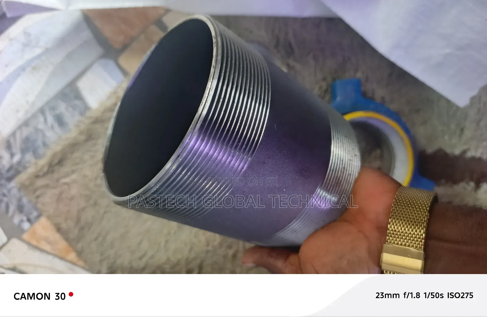5" NPT 150mm Long Sch40 Barrel Nipple