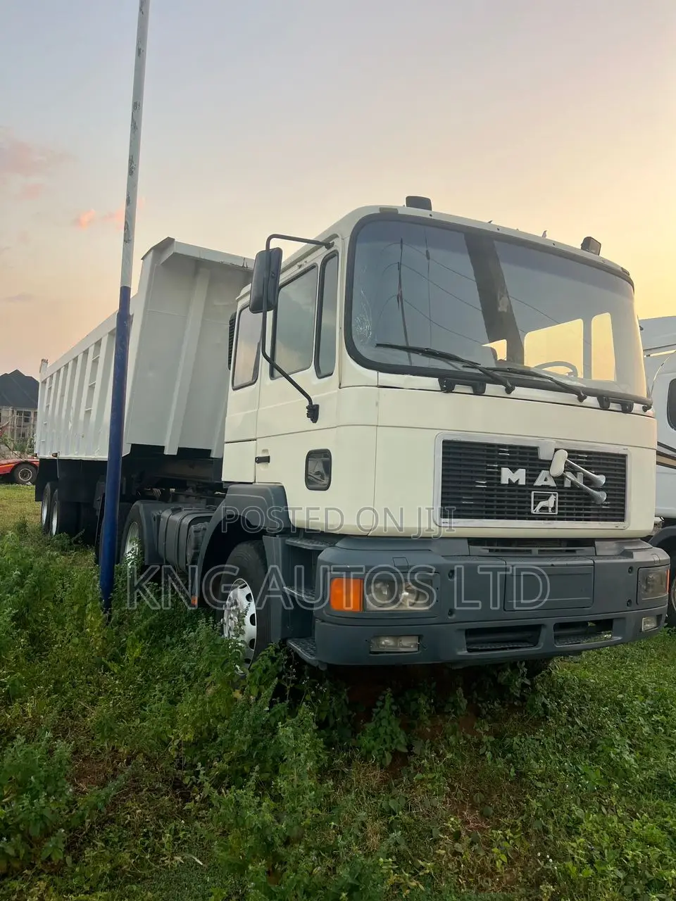 Man Diesel Tipping Trailer