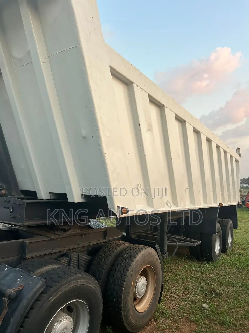 Man Diesel Tipping Trailer
