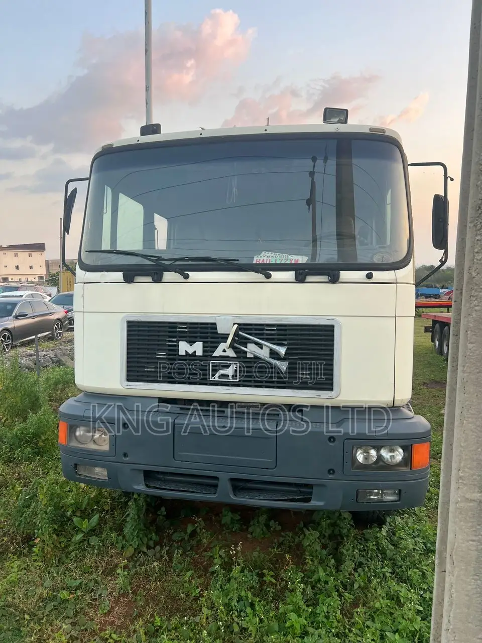 Man Diesel Tipping Trailer
