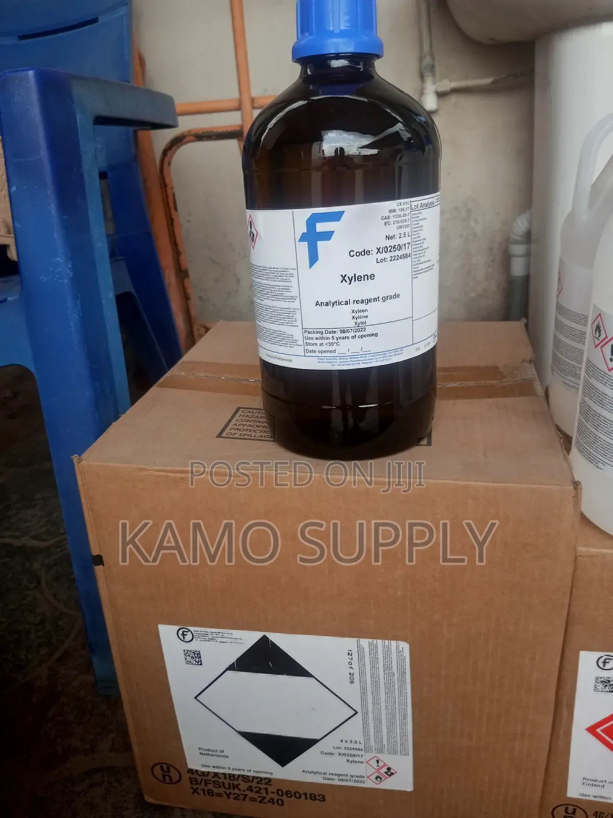 Xylene, Certified Ar for Analysis 2.5ltrs, Fisher Chemical