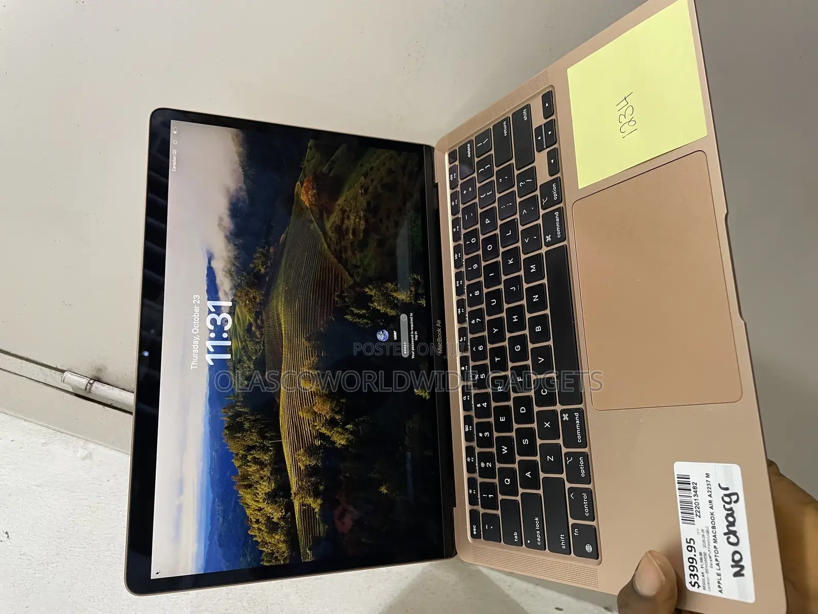 Laptop Apple MacBook Air 2020 M1 8GB Apple M1 SSD 256GB