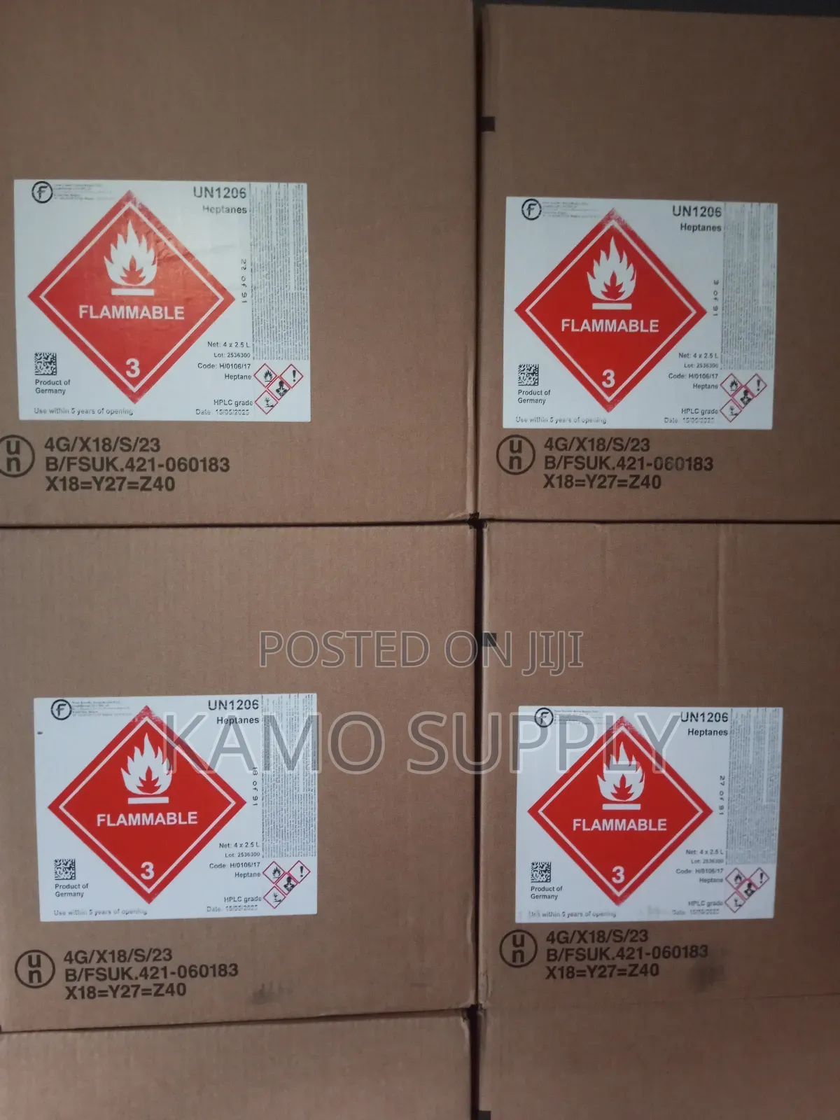 N-Heptane, Certified Ar/HPLC for Analysis, Fisher Uk 2.5ltrs
